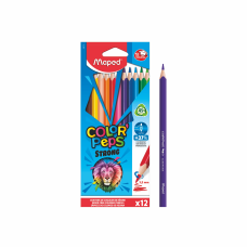 Карандаши 12цв повышенной прочности Maped COLOR'PEPS STRONG  862712