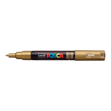Маркер UNIBALL POSCA 0.7 Marking Pen Gold N