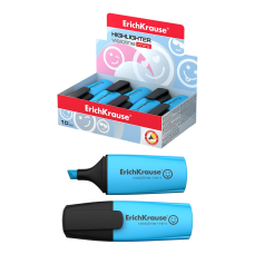 Текстмаркер ErichKrause Visioline V-12 Mini Neon, цвет чернил голубой (в коробке-дисплее по 10 шт.) 42756 Текстмаркер ErichKrause Visioline V-12 Mini Neon, цвет чернил голубой (в коробке-дисплее по 10 шт.) 42756