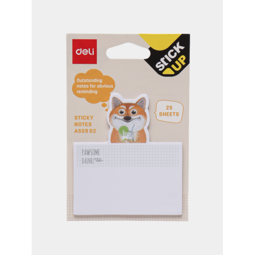 Self-adhesive Paper Block Deli Stick UP A55902 75*84mm 25 sheets