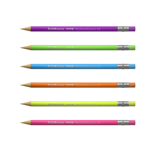 ErichKrause Vivo® 0.5 mm mechanical pencil, HB (in a tube of 60 pcs.) ErichKrause Vivo® 0.5 mm mechanical pencil, HB (in a tube of 60 pcs.)