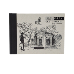 Sketchbook, 197x145mm, 36L, offset paper 120 g/m2, clean L. CARDBOARD PALETTE diz.21364
