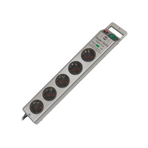 Brennenstuhl Super-Solid-Line Extension Cable 5 Sockets 2.5 m