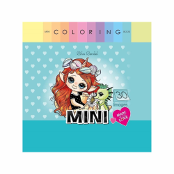 Coloring book, 100g, Bracket, 200x200mm, 12L, matte lamination 1748