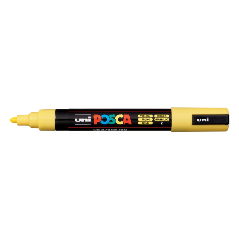 Маркер UNIBALL POSCA 1.8-2.5 Marking Pen Yellow N