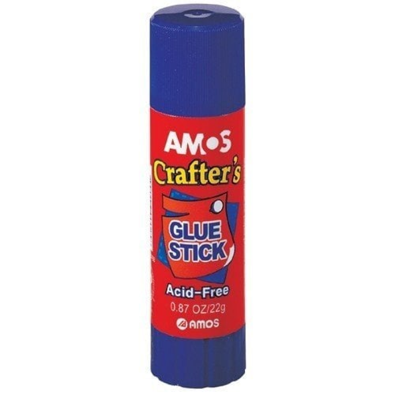 Клей-стик Amos Сrafter blue Amos (8гр)