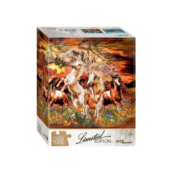 Мозаика "puzzle" 1000 "Найди 16 лошадей" (Limited Edition)