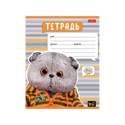 Тетрадь 12л А5ф ЛИНИЯ на скобе 5 диз.в блоке скругл.углы серия -Кот Басик- Тетрадь 12л А5ф ЛИНИЯ на скобе 5 диз.в блоке скругл.углы серия -Кот Басик-