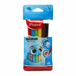 Maped markers (6 colors Ocean)
