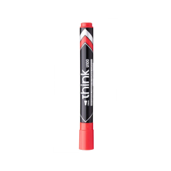 Permanent marker (red), Deli EU10040