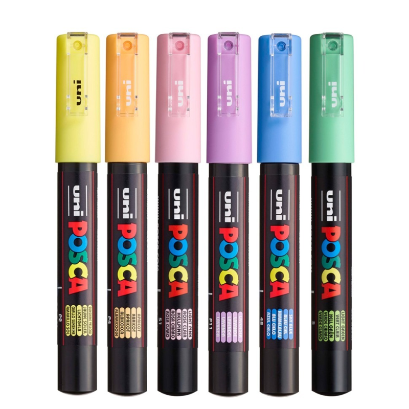 Маркер UNIBALL POSCA 0.7 Marking Pen N Ассорти