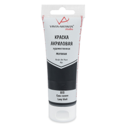 Acrylic paint "VISTA-ARTISTA" Studio matt VAAM -75 75 ml 813 Soot gas Acrylic paint "VISTA-ARTISTA" Studio matt VAAM -75 75 ml 813 Soot gas