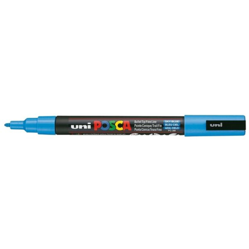 Маркер UNIBALL POSCA 0.9-1.3 Marking Pen Sky Blue N