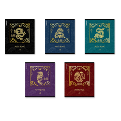 ErichKrause Dragons general student notebook, 48 sheets, cage, matte lamination+selective UV varnish+foil embossing-PACK 60615 ErichKrause Dragons general student notebook, 48 sheets, cage, matte lamination+selective UV varnish+foil embossing-PACK 60615