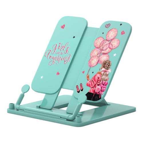 ErichKrause Girly Day plastic book stand, mint 58075