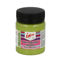 Acrylic paint "VISTA-ARTISTA" idea decorative matt IMA-50 50 ml 627 Green apple Acrylic paint "VISTA-ARTISTA" idea decorative matt IMA-50 50 ml 627 Green apple