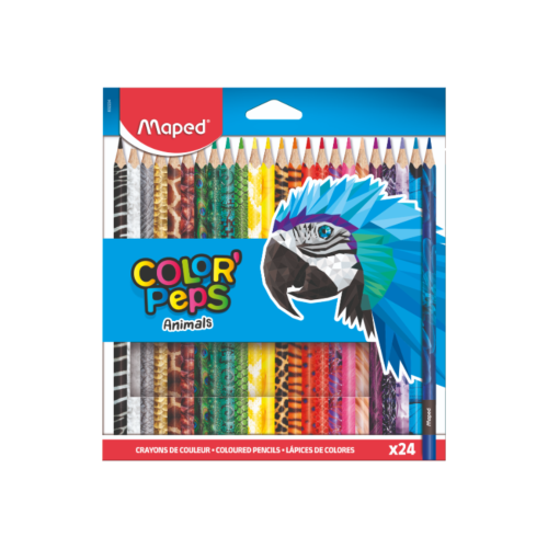 Карандаши цвет.Maped (24цв. Animals pencils) Карандаши цвет.Maped (24цв. Animals pencils)