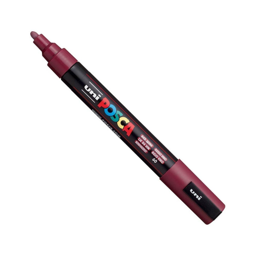 Маркеры UNIBALL POSCA 1.8-2.5 Marking Pen Red Wine N.