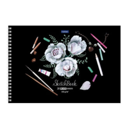 "Premium" АЛЬБОМ для рисования SketchBook 20л А4ф блок из черной бумаги 200г/кв.м жесткая подложка на гребне мат ламин,тиснение-Луна- 20А4лтAгр_30663 "Premium" АЛЬБОМ для рисования SketchBook 20л А4ф блок из черной бумаги 200г/кв.м жесткая подложка на гребне мат ламин,тиснение-Луна- 20А4лтAгр_30663