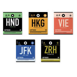 ErichKrause General student notebook Luggage tags, 80 sheets, CELL_MIX-PACK 60628 ErichKrause General student notebook Luggage tags, 80 sheets, CELL_MIX-PACK 60628