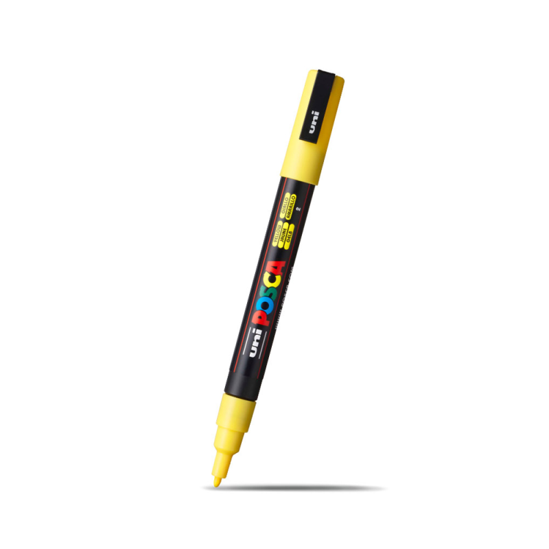 Маркеры UNIBALL POSCA 0.9-1.3 Marking Pen Yellow N.