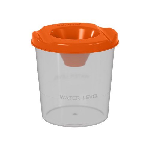 Non-spillable glass ErichKrause Neon Solid, orange 58682