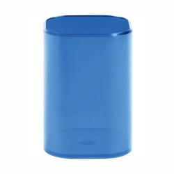 STAMM Favorit Plastic Square Tinted Blue Cup Stand PS-30580