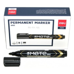 Permanent marker (black), Deli EU10220