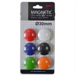 Магнит для белой доски 30мм , Deli E7825 Магнит для белой доски 30мм , Deli E7825