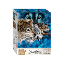 Мозаика "puzzle" 1000 "Найди 12 волков" (Limited Edition)
