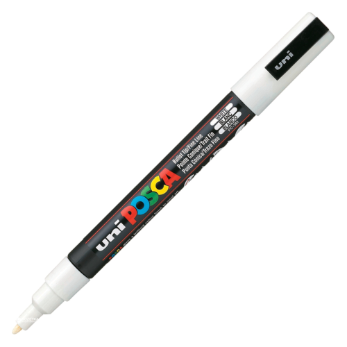 Маркер-краска Uni POSCA (0.9-1.3mm/White) N