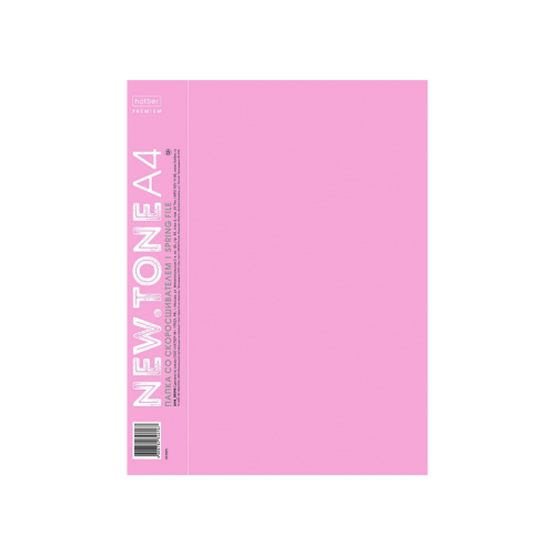A4f Plastic folder with spring binder with pocket spine 17 mm 700mm NEWtone PASTEL PEONY