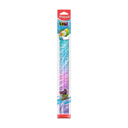 Ruler Mapped (30cm Twist'n Flex decorated) Ruler Mapped (30cm Twist'n Flex decorated)