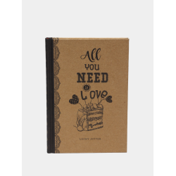 Notebook, 70g, 7BC, 113x165 mm, 80L, cage, KRAFT, Pantone black diz.18399-18421 Notebook, 70g, 7BC, 113x165 mm, 80L, cage, KRAFT, Pantone black diz.18399-18421