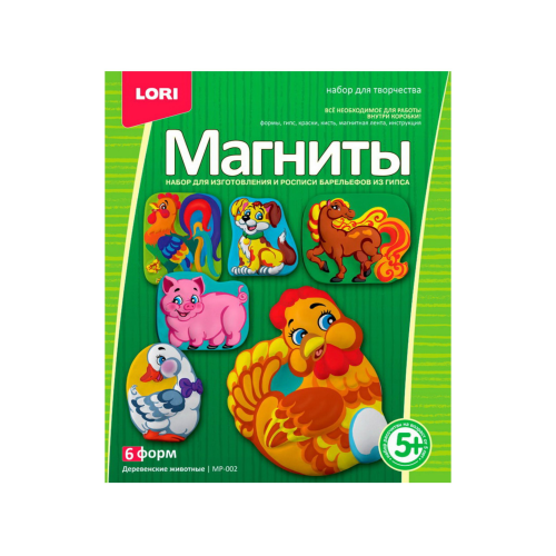 Figures on magnets "Village animals" Figures on magnets "Village animals"