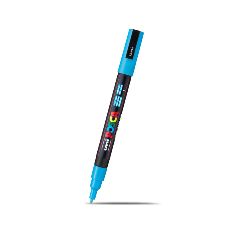 Маркеры UNIBALL POSCA 0.9-1.3 Marking Pen Sky Blue N.