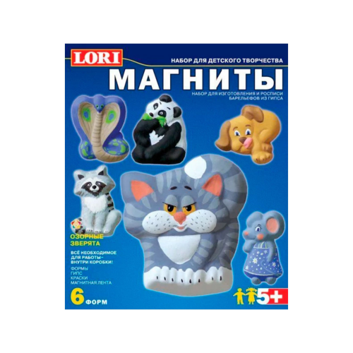 Figures on magnets "Mischievous animals" Figures on magnets "Mischievous animals"