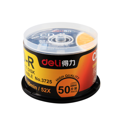 Диск CD-R "Deli" 3725 (по 50 шт.) Диск CD-R "Deli" 3725 (по 50 шт.)