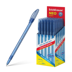 Ручка шариковая ErichKrause Neo® Stick Original 0.7, Super Glide Technology, цвет чернил синий (в коробке по 50 шт.) 46515 Ручка шариковая ErichKrause Neo® Stick Original 0.7, Super Glide Technology, цвет чернил синий (в коробке по 50 шт.) 46515