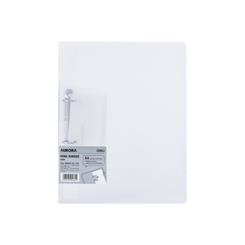 2-ring folder,A4, 34mm, Deli E5381
