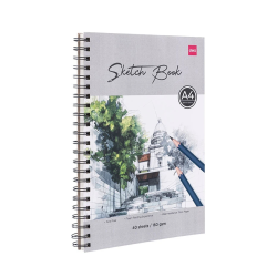 A4 sketchbook, 40 pages, 160 g, Spiral. Dmast Deli EC403 A4 sketchbook, 40 pages, 160 g, Spiral. Dmast Deli EC403