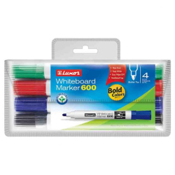 Luxor 600 Whiteboard Marker 4 Colors/4pcs Luxor 600 Whiteboard Marker 4 Colors/4pcs