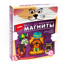 Магниты из гипса "Собаки джентльмены" Магниты из гипса "Собаки джентльмены"
