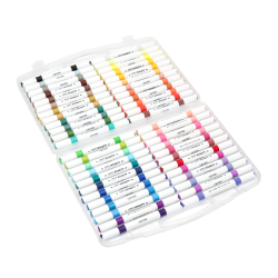 A set of 48-color acrylic markers. Deli HM924-48