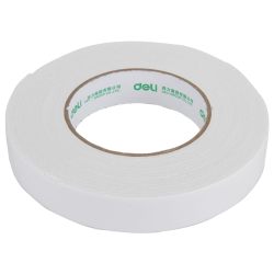2-piece polyethylene adhesive tape 2.5mm*12mm Deli 30410