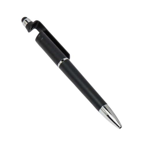 The handle is black