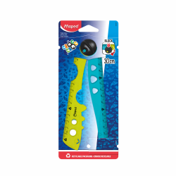 Ruler MAPPED CROC CROC FOLDING RULER 15/30CM 282030 Ruler MAPPED CROC CROC FOLDING RULER 15/30CM 282030