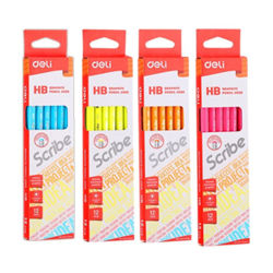 Black graphite pencil Deli EU52000