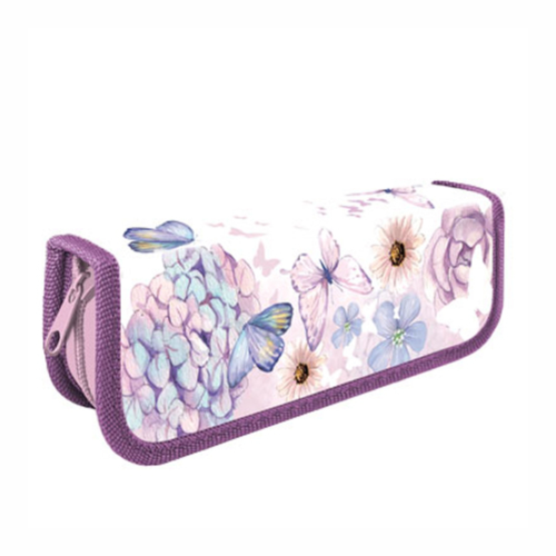 Small single-section pencil case 190/65 (60) PO-01,BUTTERFLY FLOWERS 2023 Small single-section pencil case 190/65 (60) PO-01,BUTTERFLY FLOWERS 2023