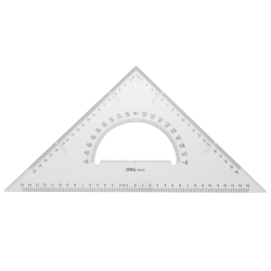 Ruler corner 35cm 2 pcs (protractor), Deli E6435 Ruler corner 35cm 2 pcs (protractor), Deli E6435